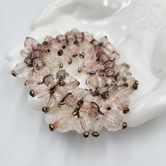 Rose, Grey Green and Gold Bracelet Bundle - 3 Unique Pieces - Picture 5 of 5